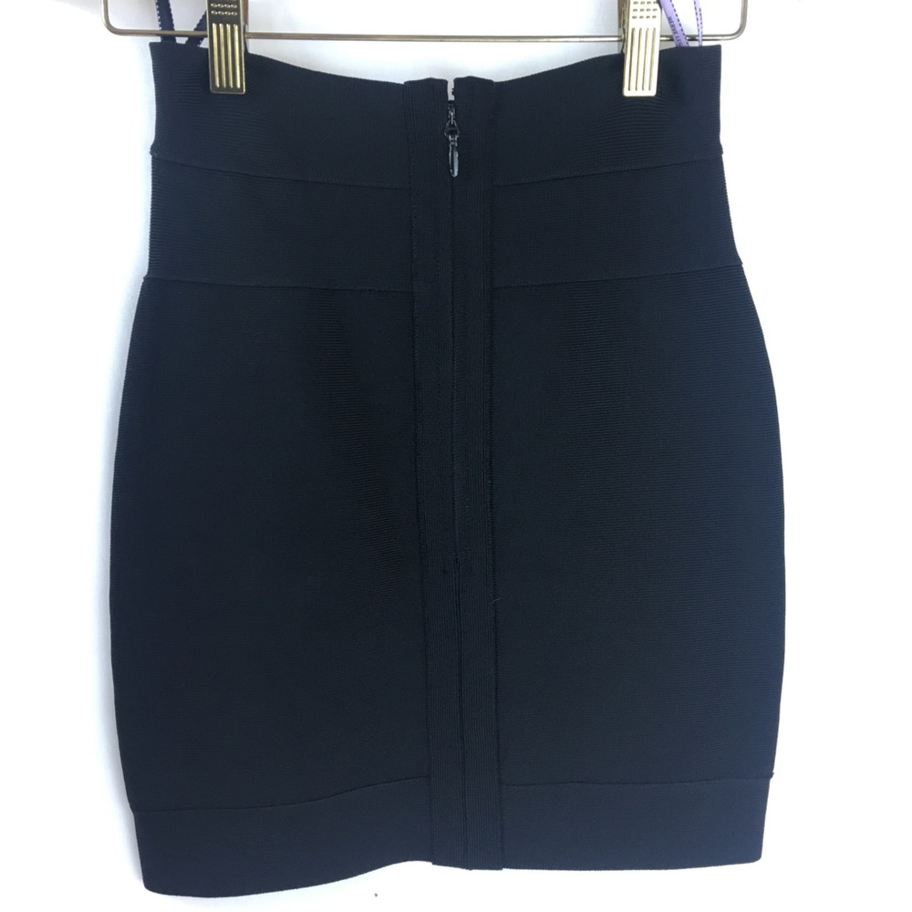 Herve Lerger Bandage Mini Skirt In XXS - Picture 4 of 11